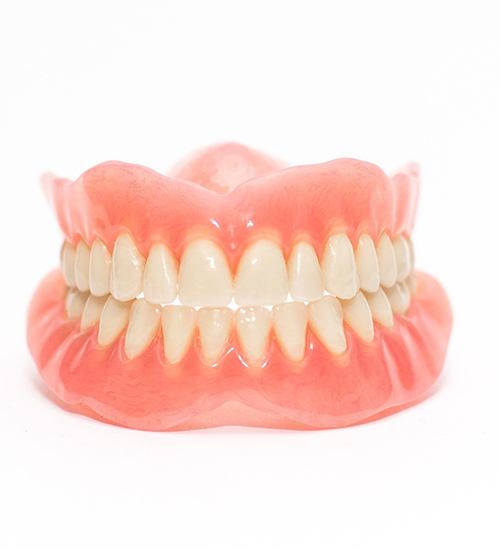 Dentures in San Ramon with white background
