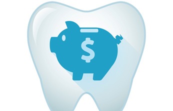 piggy bank tooth illustration for cost of cosmetic dentistry in San Ramon